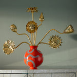 Jonathan Adler Brass Flower Bouquet