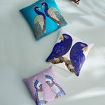 Jonathan Adler Parrots Beaded Pillow