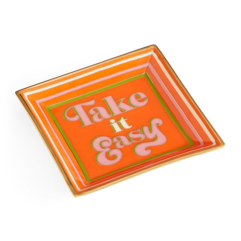 Jonathan Adler Take It Easy Square Tray