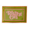 Jonathan Adler Right On Rectangle Tray