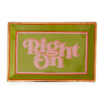 Jonathan Adler Right On Rectangle Tray