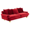 Jonathan Adler Greenwich Claret Sofa