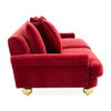 Jonathan Adler Greenwich Claret Sofa