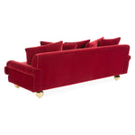 Jonathan Adler Greenwich Claret Sofa