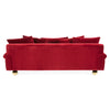 Jonathan Adler Greenwich Claret Sofa