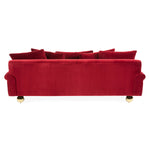 Jonathan Adler Greenwich Claret Sofa