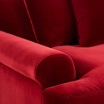 Jonathan Adler Greenwich Claret Sofa