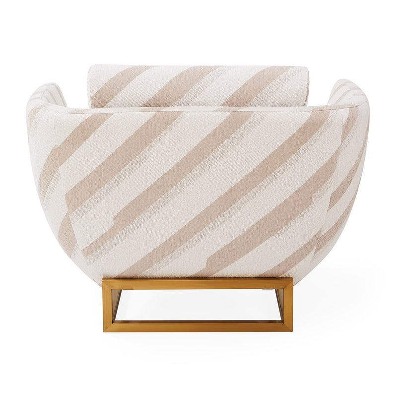 Jonathan Adler Beaumont Diagonal Lounge Chair