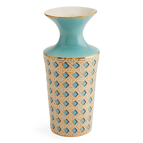 Jonathan Adler Basketweave Cuff Vase