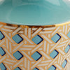 Jonathan Adler Basketweave Cuff Vase