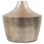 Etched Crossways Curved Neck Large Vase