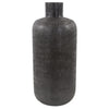 Etched Crossways Neck Bottle Vase