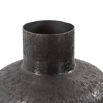 Etched Crossways Neck Bottle Vase