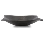 Etched Crossways Wavy Edged Bowl