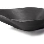 Etched Crossways Wavy Edged Bowl