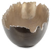 Baniff Jagged Edged Shallow Oval Bowl