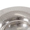 Hammered Em Dash Wide Rim Shallow Large Bowl