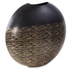 Golden Thread Disc Vase