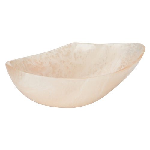 Chelsea House Bucolic Pink Oval Bowl