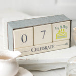 Wooden Block Calendar