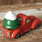 Farmhouse Truck and Christmas Tree Salt & Pepper Shakers