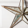 Retro Mercury Glass Star Wall Art