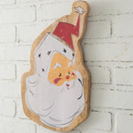 Vintage-Inspired Santa Wall Art