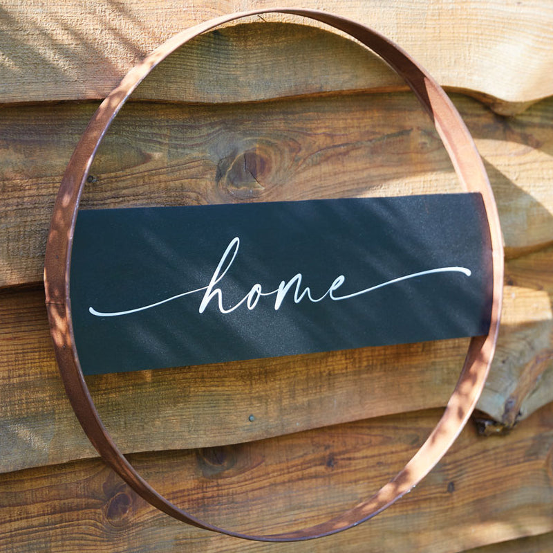 Home Rustic Metal Wall Art