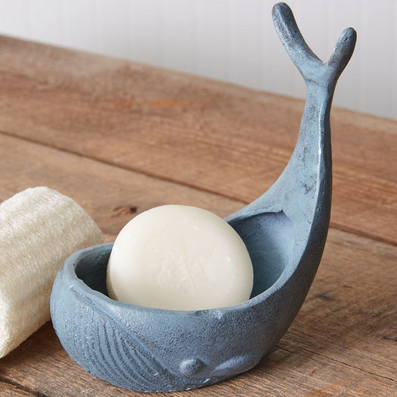 Cast Iron Whale Soap Dish