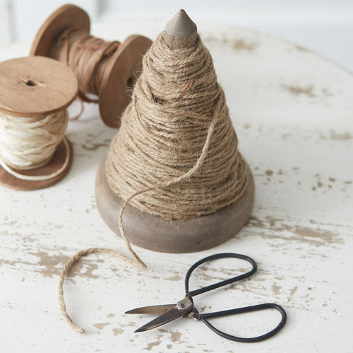 Spindle Twine Holder with Scissors