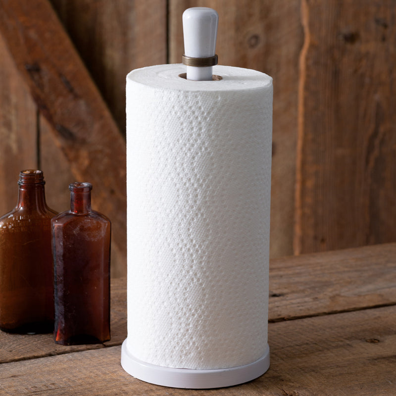 Retro Metal Paper Towel Holder