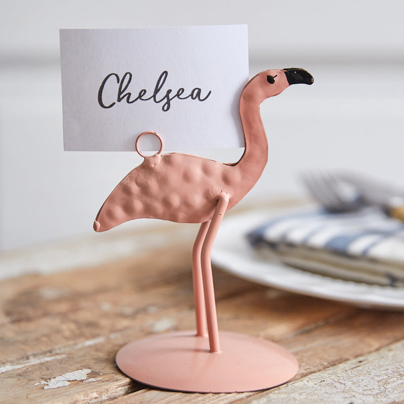 Flamingo Place Card Holder Set of 4