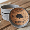 Mason Jar Lid Coaster Set of 4