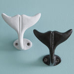 Whale Fluke Hook Set of 2