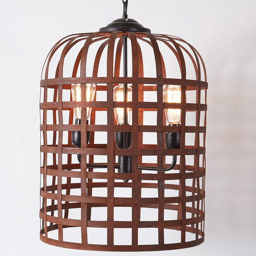 Three-Light Rustic Pendant