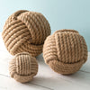 Nautical Rope Ball Set of 3