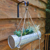 Three-Tier Galvanized Hanging Planter