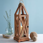 Criss Cross Candle Lantern