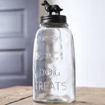 Golden Retriever Dog Treat Mason Jar