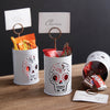 Sugar Skull Luminary Place Card Holder  Set of 4