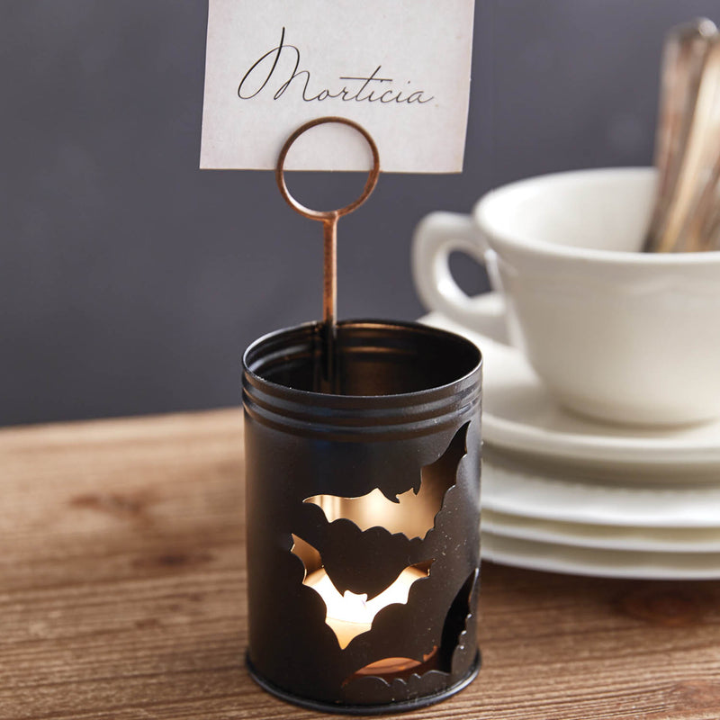 Bats Luminary Place Card Holder Set of 4