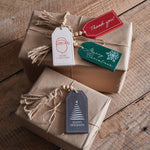 Christmas Wood Tag Set of 4