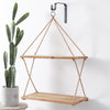 Two-Tiered Boho Hanging Shelf