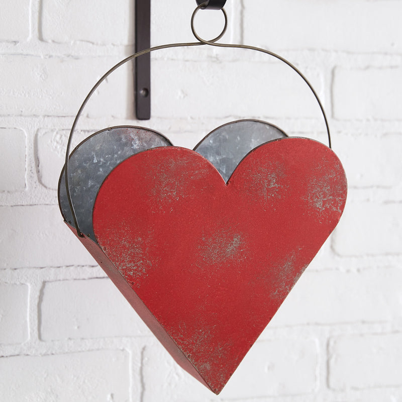 Hanging Heart Planter