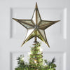 Retro Mercury Glass Star Tree Topper