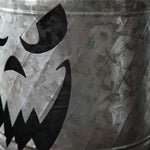 Haunted Scarecrow Oil Can Candleholder