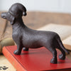 Dachshund Christmas Sculpture