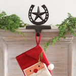 Horseshoe Cast Iron Stocking Holder