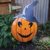 Jack-O-Lantern Garden Stake