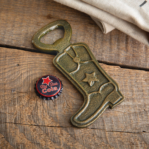 Cowboy Boot Bottle Opener Set of 2